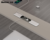 Table de conférence en bois blanc durable au design moderne pour hôtel et école, mobilier de bureau, table de salle de réunion commerciale