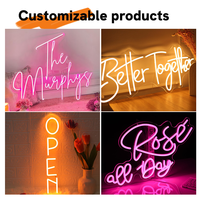 Kelly personnalisé 3D acrylique néon enseigne LED étanche extérieur enseigne au néon pour magasin/bar publicité transformateur puissance pour une utilisation en fête