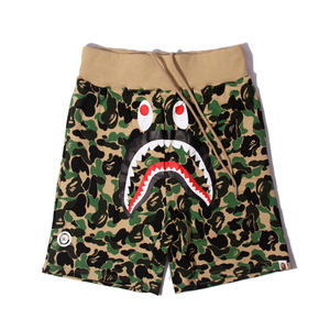 Shorts de sport décontractés Bapees de qualité supérieure, motif tête de requin, camouflage double face, style streetwear, 1:1 - Product Image 5