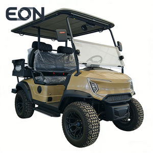 Voiture de golf électrique de luxe certifiée CE, 4 places, batterie personnalisée, moteur 4 kW, autonomie 70-90 km, pour utilisation en station balnéaire et hôtel - Product Image 1