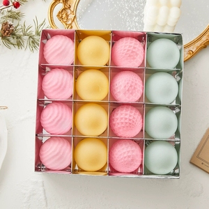 Ensemble de 16 boules de Noë<span class=keywords><strong>l</strong></span> floquées en mousse de 6 cm pour décorations suspendues <span class=keywords><strong>à</strong></span> <span class=keywords><strong>l</strong></span>'<span class=keywords><strong>arbre</strong></span>, fournitures de fête, enterrement de vie de jeune fille, <span class=keywords><strong>mariage</strong></span> - Product Image 3