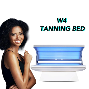 Cama Solar Cosmedico UVB W4 de 24 Pulgadas para Bronceado de Cuerpo Completo, con Toldo, para Uso Comercial y Doméstico, 1 Año de Garantía, AC220V/110V - Product Image 2