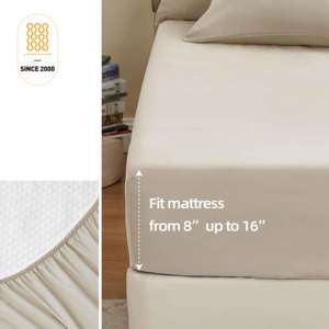 Nhà Máy Bán Buôn Sang Trọng Mềm Giường Đặt Màu Rắn 7 Miếng <span class=keywords><strong>Comforter</strong></span> Với Được Trang Bị Tấm Và Gối Đặt Cho Tất Cả Các Mùa - Product Image 3