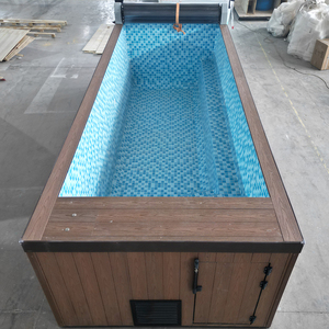 Piscine hors sol pour plusieurs personnes, grande piscine profonde, piscine familiale extérieure - Product Image 6