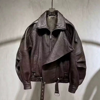 Blouson Moto Vintage Noir Homme en Similicuir PU – Manteau Personnalisé OEM pour l'Automne et le Quotidien