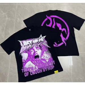 เสื้อยืดโอเวอร์ไซส์คุณภาพสูง พิมพ์ลาย สแกนได้ สำหรับผู้ชาย ผ้าฝ้าย 100% - Product Image 5
