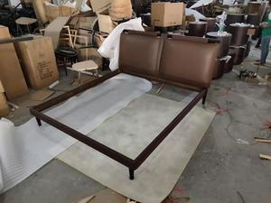 Goth — ensemble de meubles de chambre d'hôtel de luxe <span class=keywords><strong>moderne</strong></span>, couvre-chef <span class=keywords><strong>en</strong></span> cuir véritable rembourré de 1.8m, <span class=keywords><strong>lit</strong></span> <span class=keywords><strong>en</strong></span> <span class=keywords><strong>bois</strong></span> de taille Queen et King Size, vente <span class=keywords><strong>en</strong></span> gros - Product Image 3