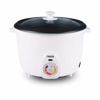 Cuiseur à riz électrique 10 tasses avec fonction croûte de riz (Tahdig), minuterie mécanique, pour riz croustillant, inclut une tasse à mesurer