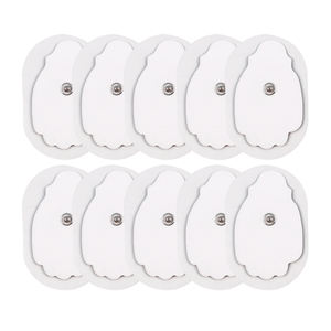 Almohadilla de electrodos autoadhesiva reutilizable de diez máquinas de repuesto, masajeador de pulso electrónico de Palma, almohadilla de electrodos para aliviar el dolor - Product Image 1