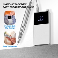 Machine à ongles électrique DC 2028 35000 tr/min, machine à ongles professionnelle, stylo pour manucure