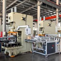 Ligne de production de contenants en aluminium avec certification CE et moules multi-cavités personnalisés
