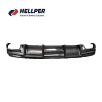 Hellper FD Style fibre de carbone lèvre arrière diffuseur arrière pare-chocs pour mercedes-benz CLA W117 C117 2013-2019 Kits de carrosserie