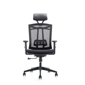 Chaise de bureau ergonomique à dossier haut et pivotant, pas cher, Offre Spéciale fabricants