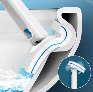 Juego de Repuesto de Cepillo de <span class=keywords><strong>Inodoro</strong></span> de Plástico Desechable y <span class=keywords><strong>Desatascador</strong></span> con Líquido de Limpieza Incluido - Product Image 2