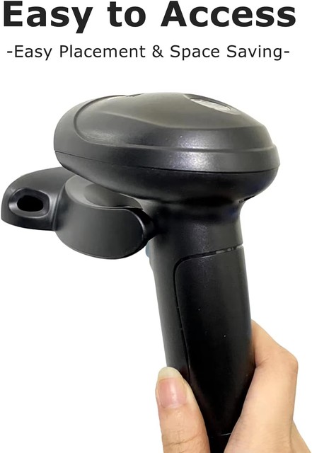 Wall Mount Barcode Reader Bracket with Screws Compatible with Zebra Symbol LS2208 DS2278 LI4278 Scanners Holder-B1 Accessory