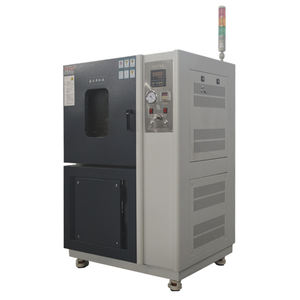 Chambre d'essai de four de séchage sous vide à température contrôlée par précision d'équipement de laboratoire d'approvisionnement d'usine avec la pompe à vide - Product Image 1