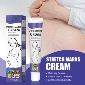 Crème Réparatrice Vergetures aux Perles – Estompe les Marques de Croissance et d'Obésité – Soin Post-partum et Cicatrices de <span class=keywords><strong>Grossesse</strong></span> – Crème Corporelle Maternité - Product Image 2