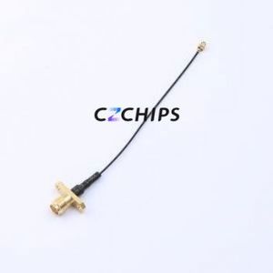 KH-FL2SMAK-IPEX-RG0.81-B90 RF Cable RF ( Input End Output End: SMA-K to IPEX )( Cable Length: 9cm )( IPEX Generation: 1 gen ) - Product Image 1