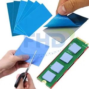 12.8W/Mk insulation thermal pad Thermal Conductive Silicone Sheet for Heat Element CPU cooling pads thermal interface material