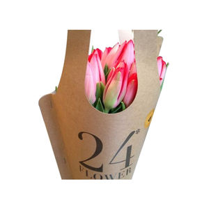 <span class=keywords><strong>Bolsa</strong></span> <span class=keywords><strong>de</strong></span> transporte con ramo <span class=keywords><strong>de</strong></span> flores impresas en color negro - Product Image 4