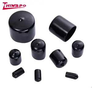 Customize Any Shape Furniture Rubber Cap Cover High Temp Rubber End Cap and Feet Cap
