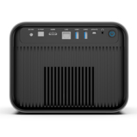 El más nuevo proyector de cine en casa inteligente 4K Google TV 2 + 32GB 2,4 + 5G de doble banda Wi-Fi portátil holograma Video lámpara LED Android 11