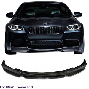 Alerón Delantero de Fibra de Carbono Estilo V para BMW Serie 5 F18/F10 M5 Sedán 2010-2016 - Product Image 1