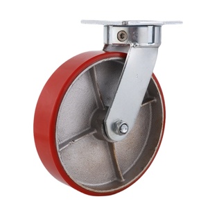 Ruedas giratorias industriales resistentes de 6 pulgadas y 500kg con capacidad de carga - Product Image 1