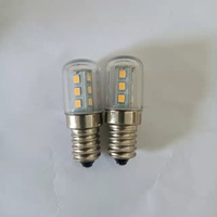E12 E14 E17 LED ampoule de réfrigérateur 12V 24V 48V 60V 120V 220v 1W 2W 3W LED lampe de sel de maïs bougie ampoule de réfrigérateur T16 T18 T20 T22 ST26