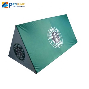 Ngoài Trời Vải Hình Chữ Nhật Bật Lên Ngang Nhôm Một Khung Hiển Thị Banner - Product Image 1