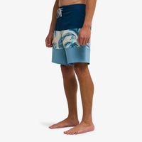 Manlin Garment Wholesale : Maillots de bain pour enfants, shorts de bain pour garçons, maillots de bain anti-UV, maillots de bain à séchage rapide, maillots de bain pour enfants, motif palmier bleu