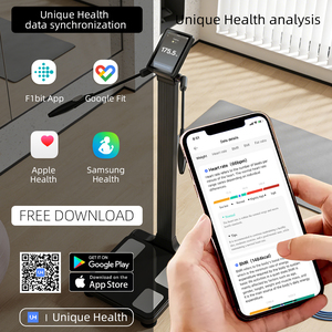 <span class=keywords><strong>Báscula</strong></span> Inteligente de 8 Electrodos Únicos, <span class=keywords><strong>Báscula</strong></span> de Composición Corporal Completa, Escáner de <span class=keywords><strong>Bioimpedancia</strong></span> Corporal para Centros de Fitness - Product Image 6