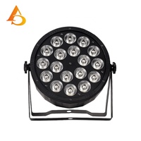 Projecteur LED Par AICPOSE de haute qualité en plastique pour scène, 18x10w Rgbw 4en1, projecteur LED Par fin