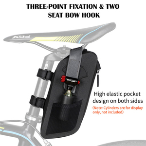 Sac de cadre de vélo de montagne WEST BIKING pour VTT, sacoche de téléphone portable multifonctionnelle pour tube supérieur, sacoche triangulaire avant pour vélo - Product Image 4