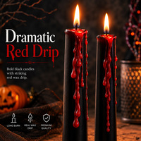 Vente en gros de cire de soja pour Halloween, bougies parfumées d'aromathérapie faites à la main