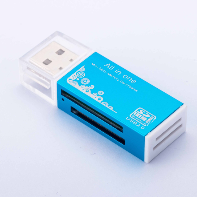 Wholesale Aluminum Alloy USB Card Reader Multi-Function Compatible Card Reader With Good Quality