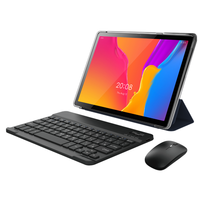 Tablet PC Android 13 10.1 Inci Octa Core 12GB 1280x800 WiFi 4G USB Type C dengan Keyboard Mouse untuk Pendidikan E10-M10