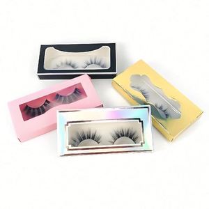Factory Price Custom Eco-Friendly Reusable Portable <b>Empty</b> Lash <b>Boxes</b> Eyelash Cases Packaging Lash Books - Product Image 2