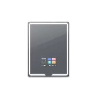 2025 nouvelle tendance Android Bluetooth musique miroir désembuage salle de bain étanche lumière directe LED intelligent magique miroir TV Ai miroir