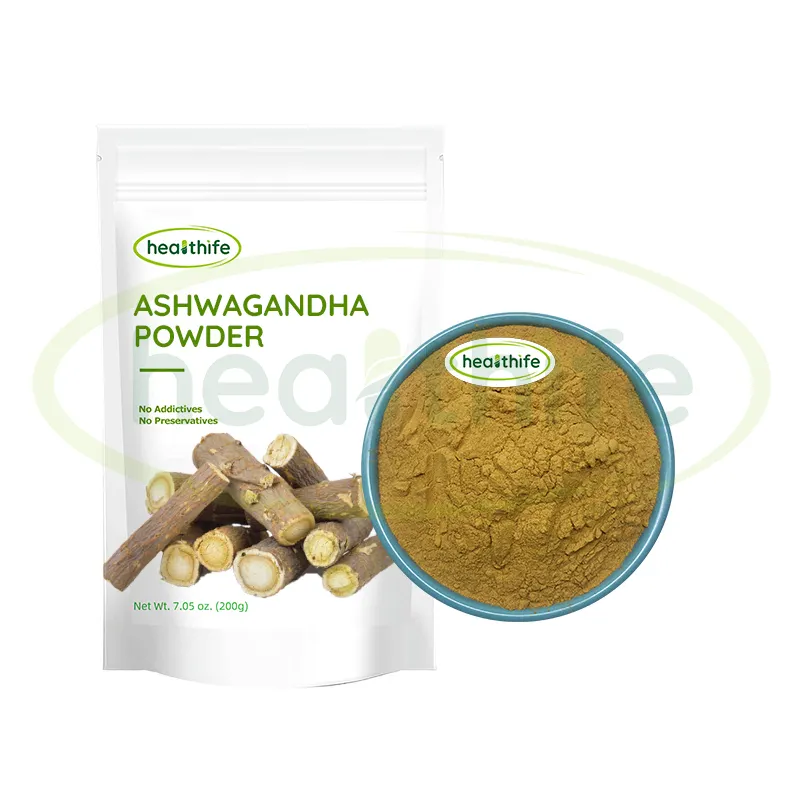 FocusHerb Ashwagandha Root Extract Powder 2.5% 5% 10% Withanolides