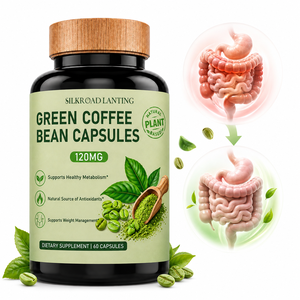 Cápsulas de Extracto de Café Verde de Marca Privada OEM, a Base de Plantas, para Apoyo al Metabolismo, Fórmula Personalizada, Venta al por Mayor, 60 Unidades - Product Image 1