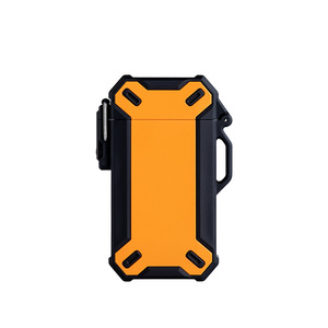 Allumeur double arc personnalisable Briquet camping moderne coupe-vent télescopique USB charge tuyau en métal étanche cadeau d'affaires - Product Image 1