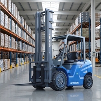 Montacargas Contrapesado Liftron CPD20 Compacto para Transporte y Gestión de Almacenamiento de Materiales