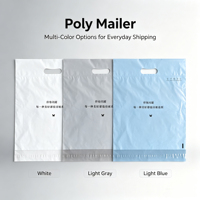 Sac recyclé imperméable multicolore, échantillon gratuit, impression de qualité, matériau PE, sac de livraison en polyéthylène avec logo
