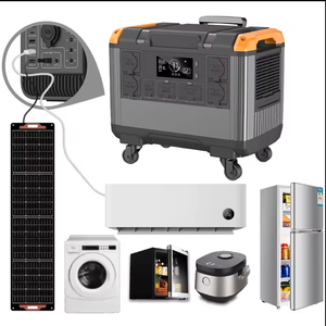 Groupe électrogène solaire 3000W avec contrôleur MPPT <span class=keywords><strong>Station</strong></span> d'alimentation solaire pour la sauvegarde de la maison Camping en plein air électricité d'urgence - Product Image 4