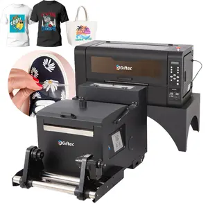Giftec a3 dtg принтер футболка печатная машина для малого бизнеса DTF рулон в рулон ПЭТ пленка печать для ткани сумка для обуви принтер