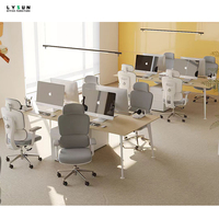 Fauteuil de bureau exécutif pivotant confortable en gros, réglable en hauteur, moderne, en tissu, ergonomique, pour la maison, l'école et l'ordinateur
