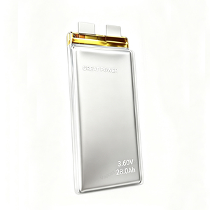Cellule NCM à haute puissance, 3,6 V 28 Ah, décharge 3C, batterie lithium haute densité énergétique en emballage souple pour station d'alimentation portable - Product Image 5