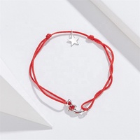 Poisson koi personnalisé tressé dames bracelets réglables mode fait à la main 925 bijoux en argent noué amitié tissé Bracelet