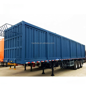 Semi-remorque fourgon économique à châssis robuste pour le transport commercial – Offre spéciale Afrique - Product Image 1